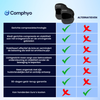 Comphyo Kniebrace - Optimale Ondersteuning en Comfort