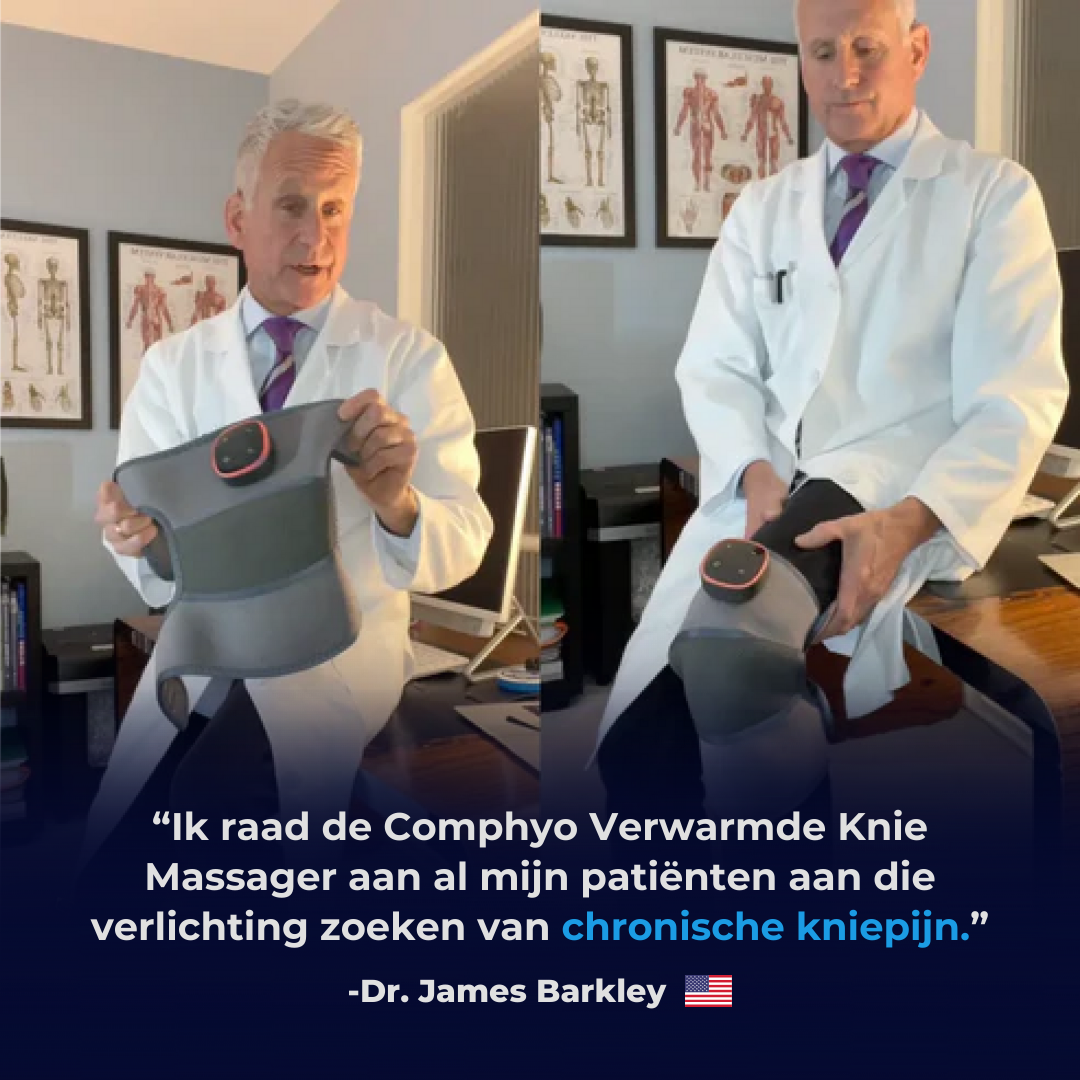 Comphyo Verwarmde Knie Massager