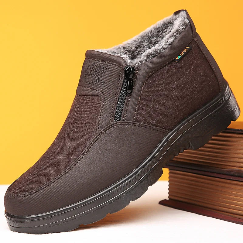 SnowGuard - Stijlvolle Waterdichte Schoenen voor Winteravonturen