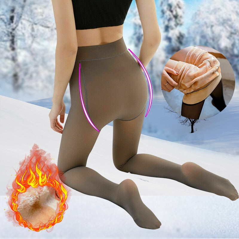 ComphyLegging - Transparante Winter Thermolegging